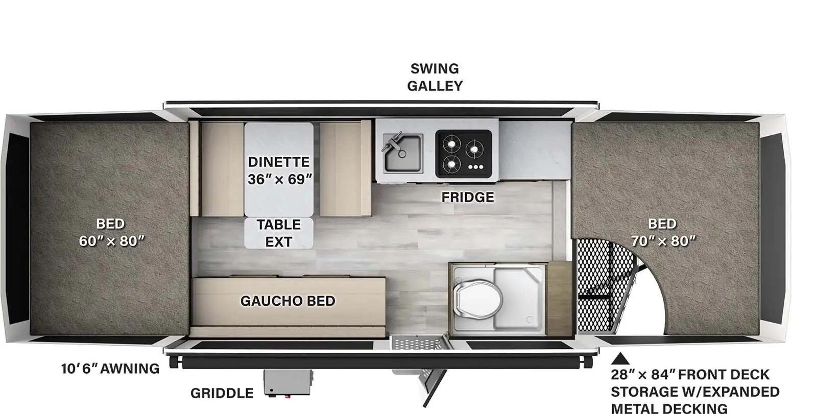 228BHSE Floorplan Image